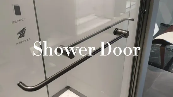 Safety Glass Bathroom Frameless Sliding Shower Room